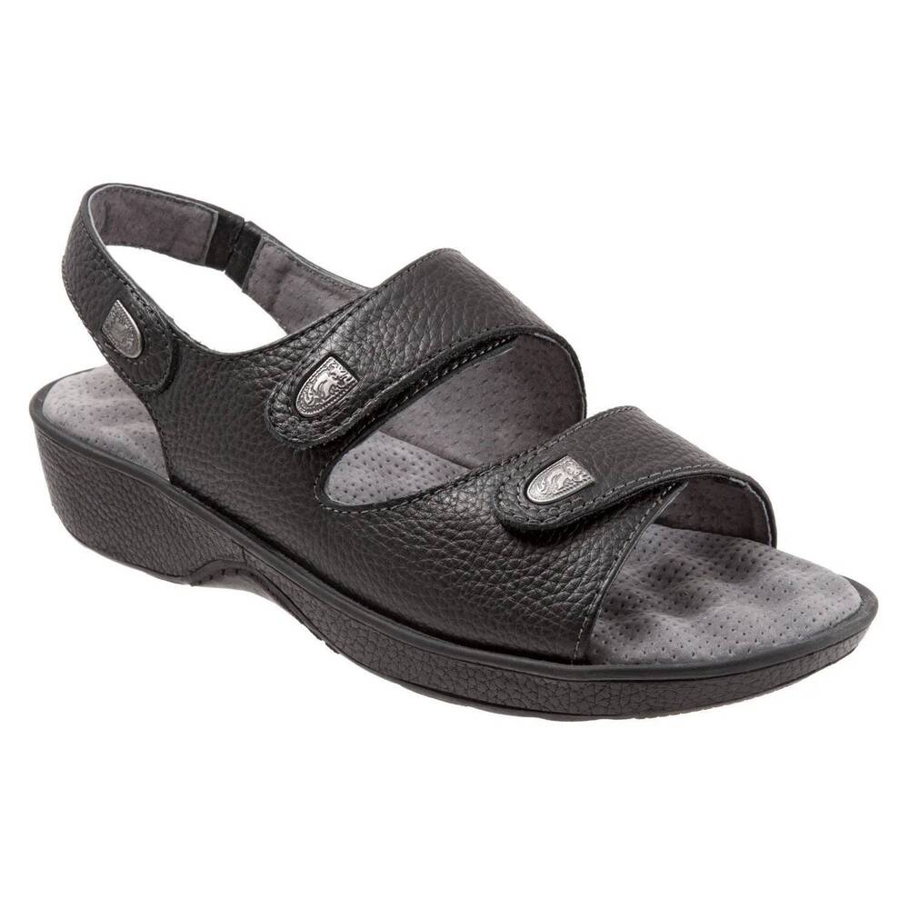 NEW SOFTWALK women's bolivia sandal in black